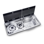 Smev 9722 sink/hob combi unit Right hand sink